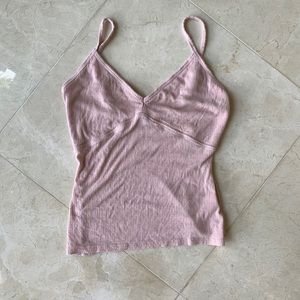 Blush fitted tank